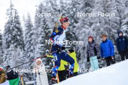 14.12.2023, Lenzerheide, Switzerland (SUI): Marit Ishol Skogan (NOR) - IBU World Cup Biathlon, sprint women, Lenzerheide (SUI). www.nordicfocus.com. © Manzoni/NordicFocus. Every downloaded picture is fee-liable.