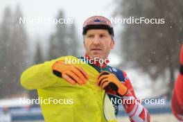 13.12.2023, Lenzerheide, Switzerland (SUI): Simon Eder (AUT) - IBU World Cup Biathlon, training, Lenzerheide (SUI). www.nordicfocus.com. © Manzoni/NordicFocus. Every downloaded picture is fee-liable.