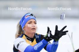 13.12.2023, Lenzerheide, Switzerland (SUI): Regina Ermits (EST) - IBU World Cup Biathlon, training, Lenzerheide (SUI). www.nordicfocus.com. © Manzoni/NordicFocus. Every downloaded picture is fee-liable.