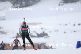 13.12.2023, Lenzerheide, Switzerland (SUI): Jeremy Finello (SUI) - IBU World Cup Biathlon, training, Lenzerheide (SUI). www.nordicfocus.com. © Manzoni/NordicFocus. Every downloaded picture is fee-liable.