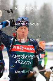 13.12.2023, Lenzerheide, Switzerland (SUI): Johannes Dale-Skjevdal (NOR) - IBU World Cup Biathlon, training, Lenzerheide (SUI). www.nordicfocus.com. © Manzoni/NordicFocus. Every downloaded picture is fee-liable.