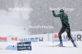 13.12.2023, Lenzerheide, Switzerland (SUI): Undefined athlete competes - IBU World Cup Biathlon, training, Lenzerheide (SUI). www.nordicfocus.com. © Manzoni/NordicFocus. Every downloaded picture is fee-liable.