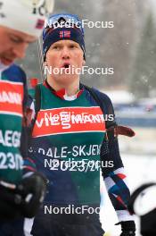13.12.2023, Lenzerheide, Switzerland (SUI): Johannes Dale-Skjevdal (NOR) - IBU World Cup Biathlon, training, Lenzerheide (SUI). www.nordicfocus.com. © Manzoni/NordicFocus. Every downloaded picture is fee-liable.