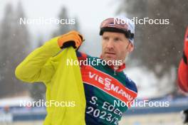 13.12.2023, Lenzerheide, Switzerland (SUI): Simon Eder (AUT) - IBU World Cup Biathlon, training, Lenzerheide (SUI). www.nordicfocus.com. © Manzoni/NordicFocus. Every downloaded picture is fee-liable.
