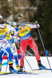 08.01.2023, Val di Fiemme, Italy (ITA): Nadine Faehndrich (SUI) - FIS world cup cross-country, tour de ski, final climb, Val di Fiemme (ITA). www.nordicfocus.com. © Barbieri/NordicFocus. Every downloaded picture is fee-liable.