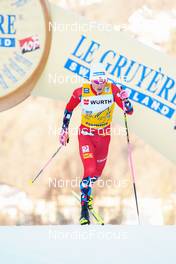 06.01.2023, Val di Fiemme, Italy (ITA): Johannes Hoesflot Klaebo (NOR) - FIS world cup cross-country, tour de ski, individual sprint, Val di Fiemme (ITA). www.nordicfocus.com. © Barbieri/NordicFocus. Every downloaded picture is fee-liable.