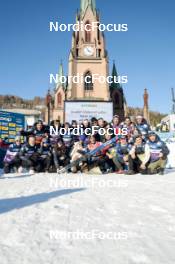 14.03.2023, Drammen, Norway (NOR): Richard Jouve (FRA) with French Team - FIS world cup cross-country, individual sprint, Drammen (NOR). www.nordicfocus.com. © Modica/NordicFocus. Every downloaded picture is fee-liable.