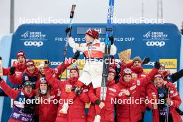 25.03.2023, Lahti, Finland (FIN): Nadine Faehndrich (SUI) - FIS world cup cross-country, individual sprint, Lahti (FIN). www.nordicfocus.com. © Modica/NordicFocus. Every downloaded picture is fee-liable.