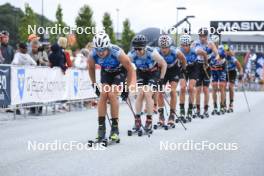 03.08.2023, Sandnes, Norway (NOR): Kasper Stadaas (NOR), Petter Soleng Skinstad (NOR), (l-r) - BLINK23 Festival Cross-Country - Sandnes (NOR). www.nordicfocus.com. © Manzoni/NordicFocus. Every downloaded picture is fee-liable.