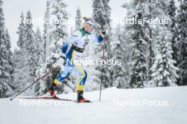 25.11.2023, Ruka, Finland (FIN): Jonna Sundling (SWE) - FIS world cup cross-country, 10km, Ruka (FIN). www.nordicfocus.com. © Modica/NordicFocus. Every downloaded picture is fee-liable.