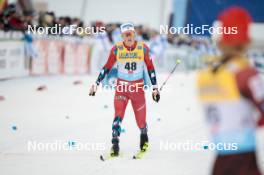25.11.2023, Ruka, Finland (FIN): Johannes Hoesflot Klaebo (NOR) - FIS world cup cross-country, 10km, Ruka (FIN). www.nordicfocus.com. © Modica/NordicFocus. Every downloaded picture is fee-liable.