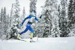 25.11.2023, Ruka, Finland (FIN): Kamila Makhmutova (KAZ) - FIS world cup cross-country, 10km, Ruka (FIN). www.nordicfocus.com. © Modica/NordicFocus. Every downloaded picture is fee-liable.