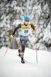 25.11.2023, Ruka, Finland (FIN): Lucas Boegl (GER) - FIS world cup cross-country, 10km, Ruka (FIN). www.nordicfocus.com. © Modica/NordicFocus. Every downloaded picture is fee-liable.
