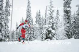 25.11.2023, Ruka, Finland (FIN): Lotta Udnes Weng (NOR) - FIS world cup cross-country, 10km, Ruka (FIN). www.nordicfocus.com. © Modica/NordicFocus. Every downloaded picture is fee-liable.