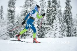 25.11.2023, Ruka, Finland (FIN): Anja Mandeljc (SLO) - FIS world cup cross-country, 10km, Ruka (FIN). www.nordicfocus.com. © Modica/NordicFocus. Every downloaded picture is fee-liable.
