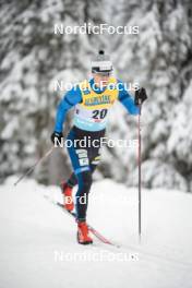 25.11.2023, Ruka, Finland (FIN): Lauri Lepisto (FIN) - FIS world cup cross-country, 10km, Ruka (FIN). www.nordicfocus.com. © Modica/NordicFocus. Every downloaded picture is fee-liable.