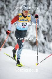 25.11.2023, Ruka, Finland (FIN): Leo Grandbois (CAN) - FIS world cup cross-country, 10km, Ruka (FIN). www.nordicfocus.com. © Modica/NordicFocus. Every downloaded picture is fee-liable.