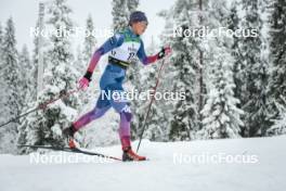 25.11.2023, Ruka, Finland (FIN): Julia Kern (USA) - FIS world cup cross-country, 10km, Ruka (FIN). www.nordicfocus.com. © Modica/NordicFocus. Every downloaded picture is fee-liable.