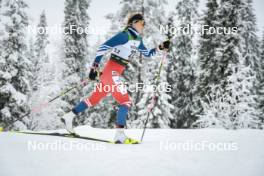 25.11.2023, Ruka, Finland (FIN): Katerina Janatova (CZE) - FIS world cup cross-country, 10km, Ruka (FIN). www.nordicfocus.com. © Modica/NordicFocus. Every downloaded picture is fee-liable.