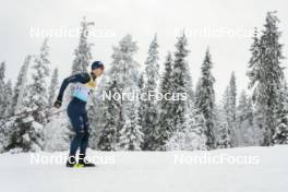 25.11.2023, Ruka, Finland (FIN): Davide Graz (ITA) - FIS world cup cross-country, 10km, Ruka (FIN). www.nordicfocus.com. © Modica/NordicFocus. Every downloaded picture is fee-liable.
