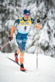 25.11.2023, Ruka, Finland (FIN): Andrew Young (GBR) - FIS world cup cross-country, 10km, Ruka (FIN). www.nordicfocus.com. © Modica/NordicFocus. Every downloaded picture is fee-liable.