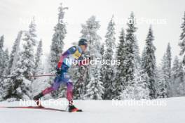 25.11.2023, Ruka, Finland (FIN): Scott Patterson (USA) - FIS world cup cross-country, 10km, Ruka (FIN). www.nordicfocus.com. © Modica/NordicFocus. Every downloaded picture is fee-liable.