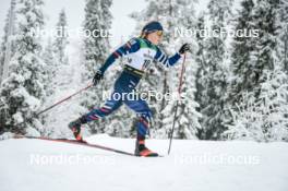 25.11.2023, Ruka, Finland (FIN): Juliette Ducordeau (FRA) - FIS world cup cross-country, 10km, Ruka (FIN). www.nordicfocus.com. © Modica/NordicFocus. Every downloaded picture is fee-liable.