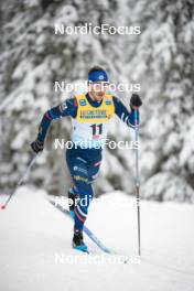 25.11.2023, Ruka, Finland (FIN): Julien Arnaud (FRA) - FIS world cup cross-country, 10km, Ruka (FIN). www.nordicfocus.com. © Modica/NordicFocus. Every downloaded picture is fee-liable.
