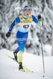 25.11.2023, Ruka, Finland (FIN): Fedor Karpov (KAZ) - FIS world cup cross-country, 10km, Ruka (FIN). www.nordicfocus.com. © Modica/NordicFocus. Every downloaded picture is fee-liable.