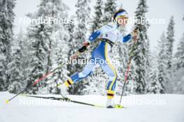 25.11.2023, Ruka, Finland (FIN): Moa Lundgren (SWE) - FIS world cup cross-country, 10km, Ruka (FIN). www.nordicfocus.com. © Modica/NordicFocus. Every downloaded picture is fee-liable.