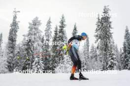 25.11.2023, Ruka, Finland (FIN): Lucas Boegl (GER) - FIS world cup cross-country, 10km, Ruka (FIN). www.nordicfocus.com. © Modica/NordicFocus. Every downloaded picture is fee-liable.