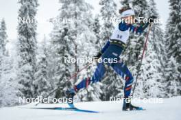 25.11.2023, Ruka, Finland (FIN): Delphine Claudel (FRA) - FIS world cup cross-country, 10km, Ruka (FIN). www.nordicfocus.com. © Modica/NordicFocus. Every downloaded picture is fee-liable.