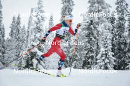 25.11.2023, Ruka, Finland (FIN): Astrid Oeyre Slind (NOR) - FIS world cup cross-country, 10km, Ruka (FIN). www.nordicfocus.com. © Modica/NordicFocus. Every downloaded picture is fee-liable.