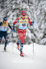 25.11.2023, Ruka, Finland (FIN): Harald Oestberg Amundsen (NOR) - FIS world cup cross-country, 10km, Ruka (FIN). www.nordicfocus.com. © Modica/NordicFocus. Every downloaded picture is fee-liable.