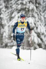 25.11.2023, Ruka, Finland (FIN): Davide Graz (ITA) - FIS world cup cross-country, 10km, Ruka (FIN). www.nordicfocus.com. © Modica/NordicFocus. Every downloaded picture is fee-liable.