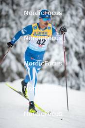 25.11.2023, Ruka, Finland (FIN): Perttu Hyvarinen (FIN) - FIS world cup cross-country, 10km, Ruka (FIN). www.nordicfocus.com. © Modica/NordicFocus. Every downloaded picture is fee-liable.
