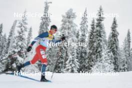 25.11.2023, Ruka, Finland (FIN): Michal Novak (CZE) - FIS world cup cross-country, 10km, Ruka (FIN). www.nordicfocus.com. © Modica/NordicFocus. Every downloaded picture is fee-liable.