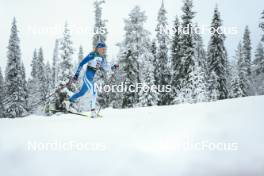 25.11.2023, Ruka, Finland (FIN): Anne Kyllonen (FIN) - FIS world cup cross-country, 10km, Ruka (FIN). www.nordicfocus.com. © Modica/NordicFocus. Every downloaded picture is fee-liable.