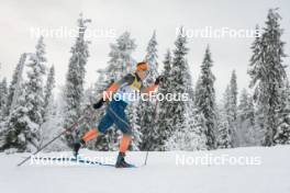 25.11.2023, Ruka, Finland (FIN): Andrew Musgrave (GBR) - FIS world cup cross-country, 10km, Ruka (FIN). www.nordicfocus.com. © Modica/NordicFocus. Every downloaded picture is fee-liable.