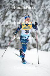 25.11.2023, Ruka, Finland (FIN): Jules Lapierre (FRA) - FIS world cup cross-country, 10km, Ruka (FIN). www.nordicfocus.com. © Modica/NordicFocus. Every downloaded picture is fee-liable.