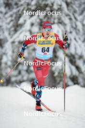 25.11.2023, Ruka, Finland (FIN): Simen Hegstad Krueger (NOR) - FIS world cup cross-country, 10km, Ruka (FIN). www.nordicfocus.com. © Modica/NordicFocus. Every downloaded picture is fee-liable.