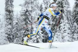 25.11.2023, Ruka, Finland (FIN): Ebba Andersson (SWE) - FIS world cup cross-country, 10km, Ruka (FIN). www.nordicfocus.com. © Modica/NordicFocus. Every downloaded picture is fee-liable.