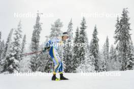 25.11.2023, Ruka, Finland (FIN): Johan Haeggstroem (SWE) - FIS world cup cross-country, 10km, Ruka (FIN). www.nordicfocus.com. © Modica/NordicFocus. Every downloaded picture is fee-liable.