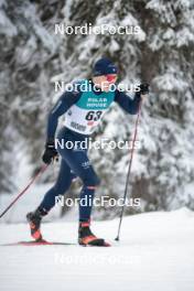 24.11.2023, Ruka, Finland (FIN): Elia Barp (ITA) - FIS world cup cross-country, individual sprint, Ruka (FIN). www.nordicfocus.com. © Modica/NordicFocus. Every downloaded picture is fee-liable.