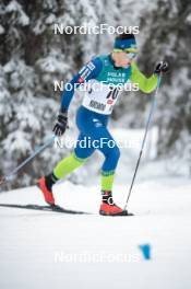 24.11.2023, Ruka, Finland (FIN): Anze Gros (SLO) - FIS world cup cross-country, individual sprint, Ruka (FIN). www.nordicfocus.com. © Modica/NordicFocus. Every downloaded picture is fee-liable.
