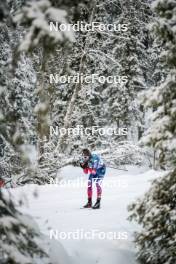 24.11.2023, Ruka, Finland (FIN): Ben Ogden (USA) - FIS world cup cross-country, individual sprint, Ruka (FIN). www.nordicfocus.com. © Modica/NordicFocus. Every downloaded picture is fee-liable.