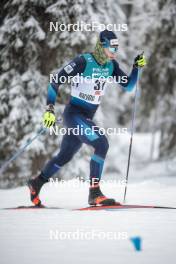 24.11.2023, Ruka, Finland (FIN): Lauri Mannila (FIN) - FIS world cup cross-country, individual sprint, Ruka (FIN). www.nordicfocus.com. © Modica/NordicFocus. Every downloaded picture is fee-liable.