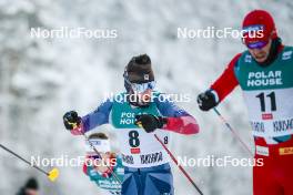 24.11.2023, Ruka, Finland (FIN): Ben Ogden (USA) - FIS world cup cross-country, individual sprint, Ruka (FIN). www.nordicfocus.com. © Modica/NordicFocus. Every downloaded picture is fee-liable.