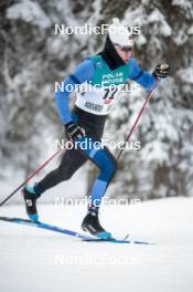 24.11.2023, Ruka, Finland (FIN): Ike Melnits (FIN) - FIS world cup cross-country, individual sprint, Ruka (FIN). www.nordicfocus.com. © Modica/NordicFocus. Every downloaded picture is fee-liable.