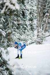 24.11.2023, Ruka, Finland (FIN): Emil Liekari (FIN) - FIS world cup cross-country, individual sprint, Ruka (FIN). www.nordicfocus.com. © Modica/NordicFocus. Every downloaded picture is fee-liable.